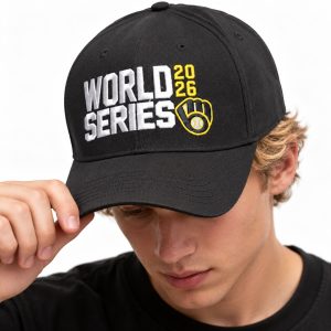 Matt Orzech Brewers World Series 2026 Hat 5 Matt Orzech Brewers World Series 2026 Hat 3