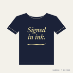 SAMPLE Signed in Ink Tee